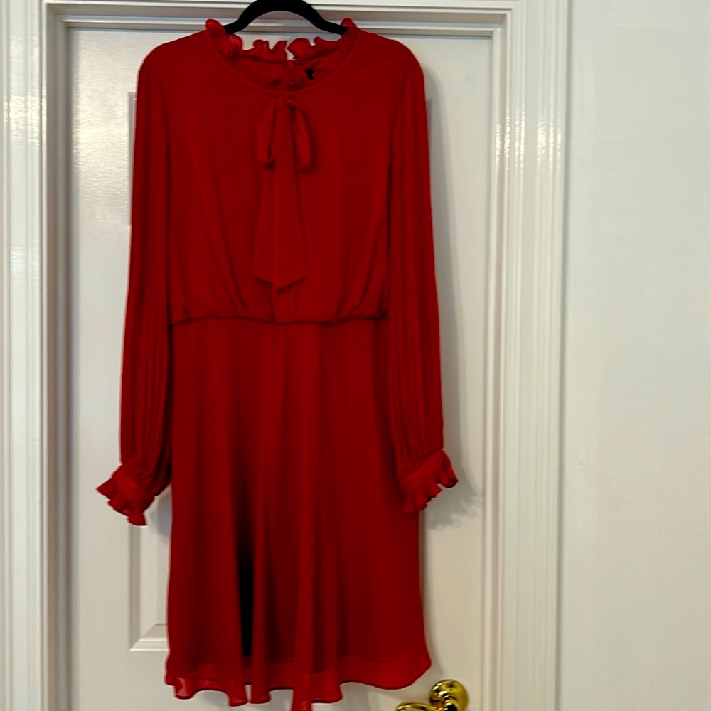 Red dress